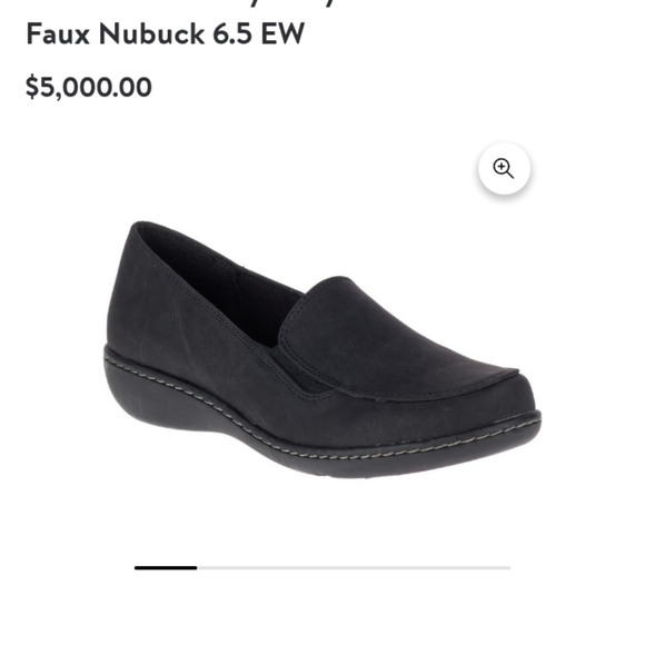 NWOT Softstyles 'Jaylene' Oxford style loafer in Walnut faux nubuck Size 6 - Picture 4 of 12